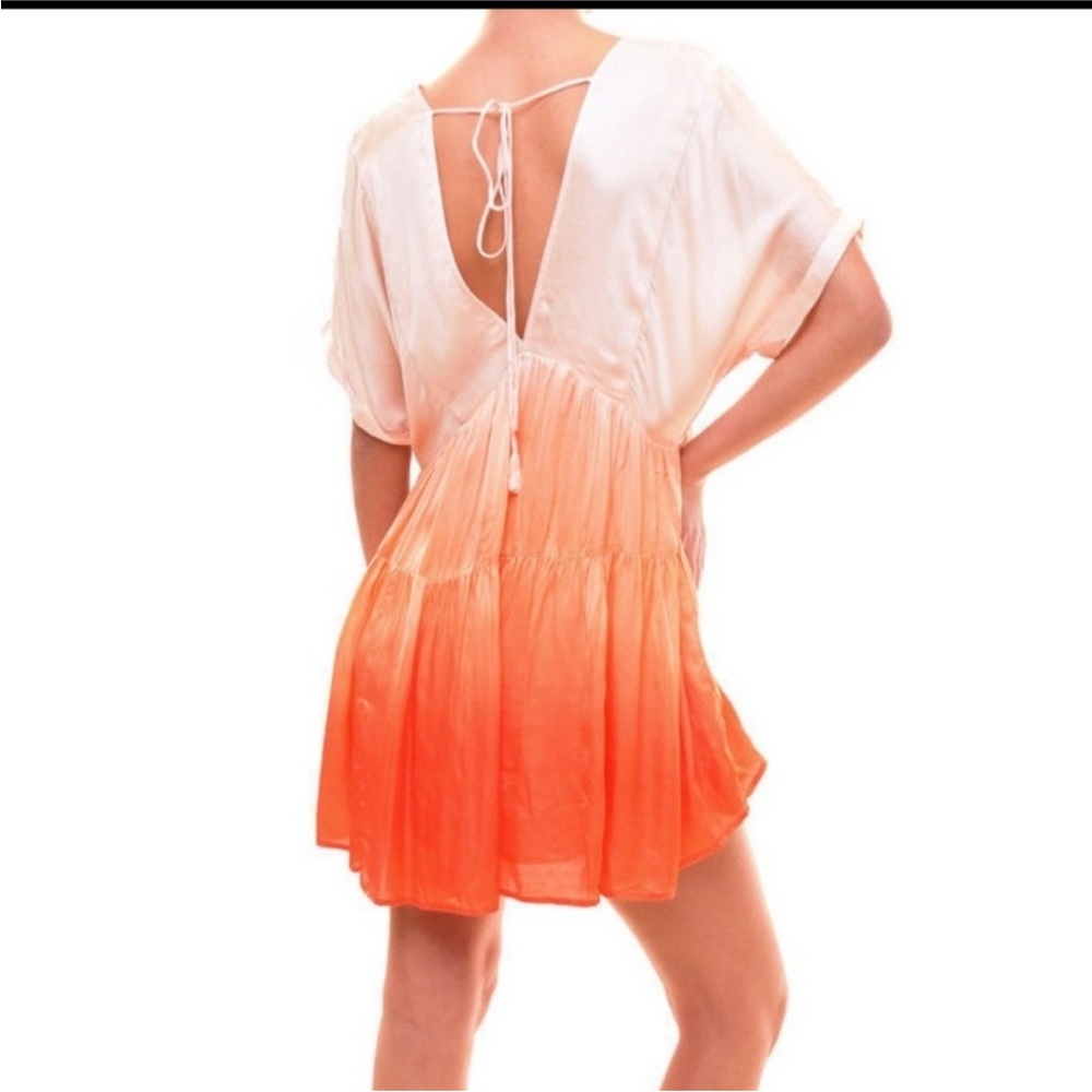 Free people sun up ombre tiered dress - Picture 2 of 8